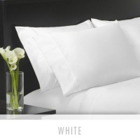 Charisma¨ 4-Piece Egyptian Cotton Sheet Set 400-Thread-count Ultra-soft Lustrous Sateen Weave (King) - White