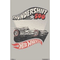 (22x34) Hot Wheels Thundershift 500 Poster