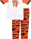 Carter's Baby Boys Snug Fit Cotton 2-piece Pajamas (NB-24M) (24 Months, Tiger)