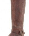 FRYE Women's Vera Slouch Knee-High Boot,Dark Brown,7 M US