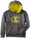 Champion Boys 8-20 Shattered C Hoody, Granite Heather, Medium