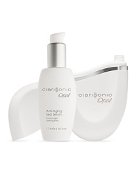 Clarisonic's Opal Sonic Infusion is a breakthrough in eye care that uses proven sonic technology to apply eye serum better than manual application. Developed by the lead inventor of Sonicare® and Clarisonic Sonic Skin Cleansing, Opal gently delivers Anti-Aging Sea Serum beneath the surface. In just one minute Opal provides more than 7,500 gentle micro-massages to instantly hydrate, smooth and brighten the eyes when used with their Anti-Aging Sea Serum. The Opal Sonic Infusion System is dermatologist- and ophthalmologist-tested, rechargeable and gentle enough for daily use.