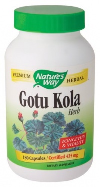 Nature's Way - Gotu Kola Herb, 435 mg, 180 capsules