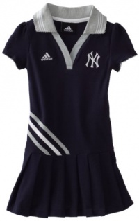 MLB Toddler New York Yankees Polo Dress (Dark Navy, 2T)