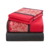 Natori Geisha 300TC Flat Sheet - Chilly Pepper - Queen