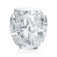 Originally created in 1929 by Rene Lalique, the magnificent crystal Tourbillons vase combines graphic, geometric and poetic design to grand effect.