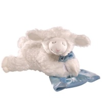 Gund Winky Lamb with Blankie-Blue