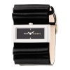 BCBGMAXAZRIA Women's BG6234 Plisse' Black Watch