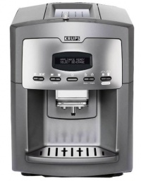 Krups XP9000 Super-Automatic Espresso Machine and Coffee Center, Charcoal