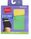 Hanes Women's Cotton Stretch Boy Briefs