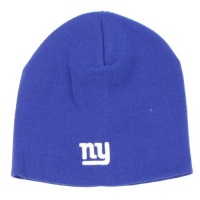 New York Giants Classic Blue Beanie with White Logo