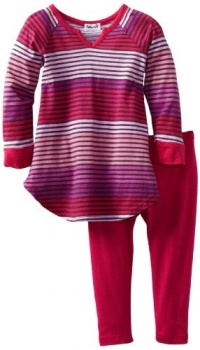 Splendid Littles Baby-girls Newborn Camden Stripe Tunic Set, Sugar Cookie, 6-12 Months