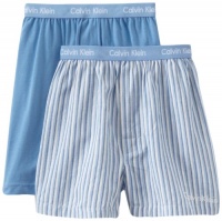 Calvin Klein Boys 2-7 2 Pack Underwear, Blue, Large/12-14