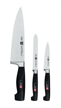 Zwilling J.A. Henckels 3-pc. Twin Four Star Cutlery Set