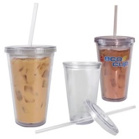 Iced Coffee Cup, 16 oz Eco Cup on Ice