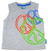 Sweet & Soft Baby-boys 6-24M Infant Gray Piece Tank Top/T-Shirt