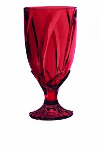 Noritake Breeze Red 16-Ounce Iced Tea, set of 4