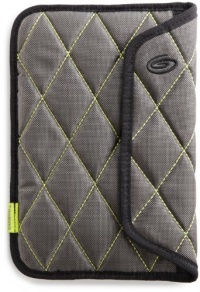 Timbuk2 Kindle Fire Plush Sleeve with Memory Foam for impact absorption, Grey/Lime