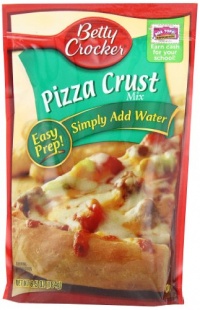 Betty Crocker Pizza Crust Mix, 6.5-Ounce Pouches (Pack of 24)