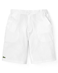 A premier athletic short with mesh panels at the inseam for enhanced breathability and maximum performance on and off the court.