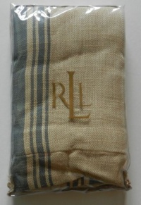 Lauren by Ralph Lauren Bedding Lake House Tan Herringbone EURO Pillow Sham