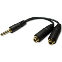 Kidz Gear Stereo Headphone Splitter Adapter Cable