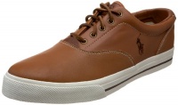 Polo Ralph Lauren Men's Vaughn Sneaker,Tan Leather,7.5 M US