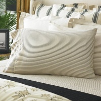 Lauren by Ralph Lauren Bedding, Plage D'Or Stripe Set of 2 KING Pillowcases