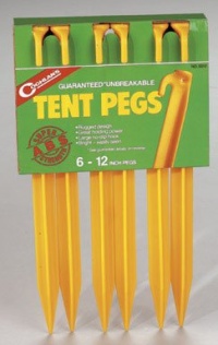 COGHLANS LTD. ABS TENT PEG 12 inches 6 Pack