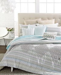 Home by Steve Madden Bedding, Laurel Comforter Set - Twin