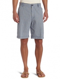 IZOD Men's Seersucker Plaid Short