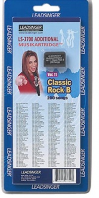 Leadsinger LS-3C11 Classic Rock B Cartridge for LS-3000 Series Karaoke System (200 Songs)