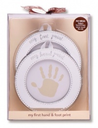 Carter's Hand and Foot Print Keepsake, Silver