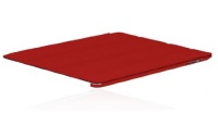 Incipio IPAD-260 New iPad Smart Feather Ultralight Hard Shell Case - Red