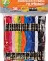 Cotton Embroidery Floss - Primary/36 Skeins