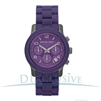 Michael Kors Runway Quartz Purple Dial Women's Watch MK5511