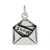 Sterling Silver I Love You Letter Charm