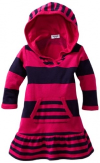 Splendid Littles Baby-girls Newborn Cambridge Mixed Stripe Dress, Raspberry, 6-12 Months