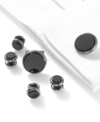 With these cufflinks from Kenneth Cole Reaction your formal look with garner attention.