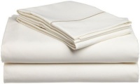 Pinzon 500-Thread-Count Egyptian Cotton Sateen Queen Sheet Set, Cream