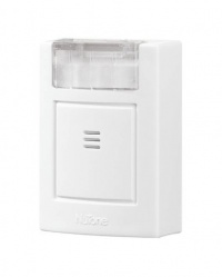 NuTone LA204RWH Wireless Plug-In Door Chime with Built-In Strobe Light, Receiver Only, White Finish