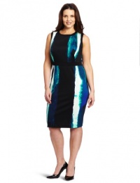 Calvin Klein Women's Plus-Size Combo Sheath Dress