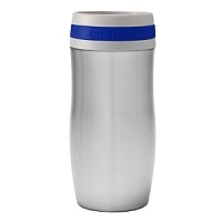 Vacuum insulated to keep beverages hot or cold for up to seven hours, Chantal's durable travel mug is perfectly sized to fit under most single-serve coffee machines.