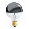 Bulbrite 40G25HM Half Chrome 40W Globe Shape Bulb