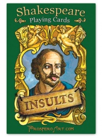 Shakespeare Insults Playing Cards