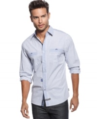 Upgrade your casual style this summer with this sleek shirt from English Laundry.