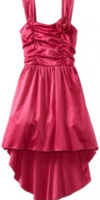 Ruby Rox Kids Girls 7-16 High-Low Party Dress, Fuschia, 10