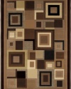 Home Dynamix Catalina 4467-469 Brown Polypropylene 3-Feet 3-Inch by 5-Feet 2-Inch Area Rug