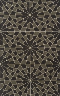 Area Rug 3x5 Rectangle Contemporary Charcoal Color - Momeni Elements Rug from RugPal