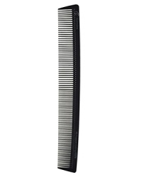 T3 Anti-Static Carbon ionic combs are forged from Tourmaline and Carbon and as a result they will resist the heat of modern high-temperature styling tools. Multi-purpose comb. Makes styling hair easy.